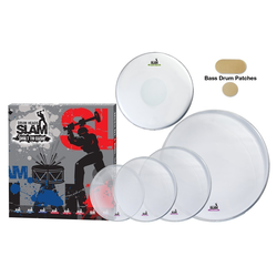 Slam Ringer Clear Drum Head Pack 12"T/13"T/16"T/14"S/22"BD